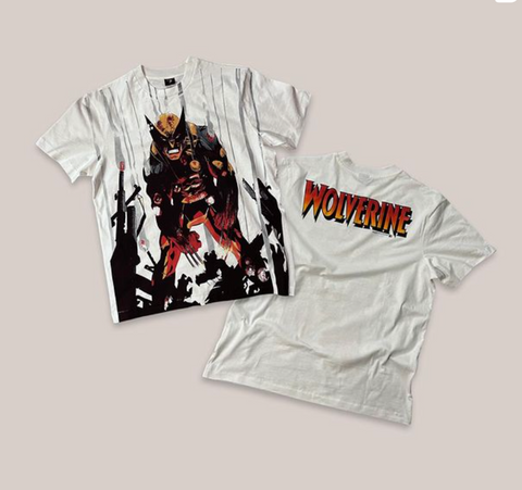 Mask And Disguise M.A.D. Wolverine T-Shirt White