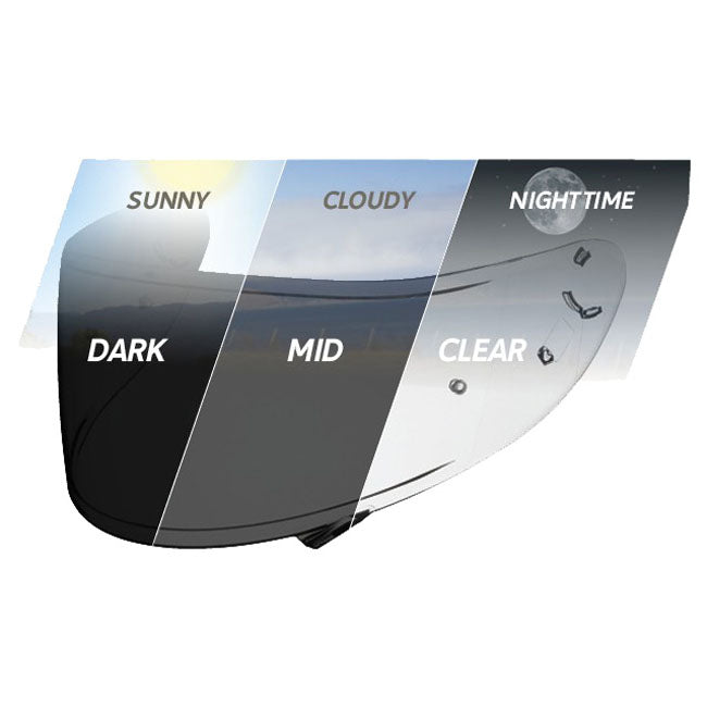 shoei nxr photochromic visor