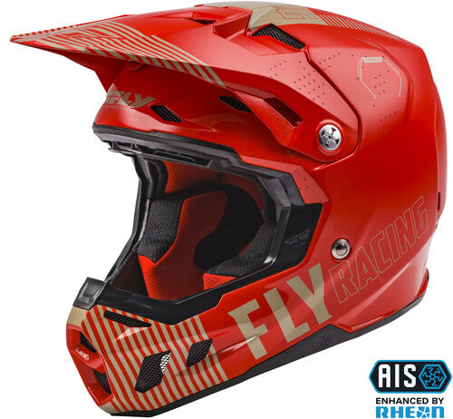 red crash helmet