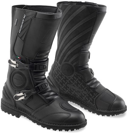 black leather gore tex boots