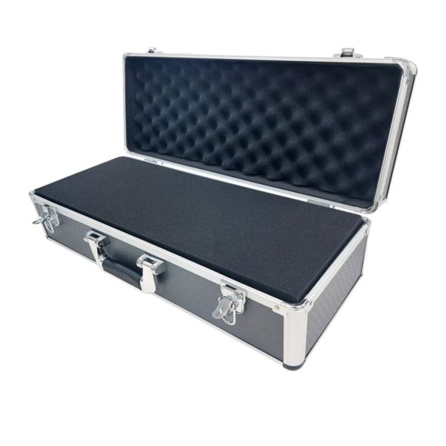 Maplin Aluminium 175 x 550 x 220mm Flight Case  - Grey