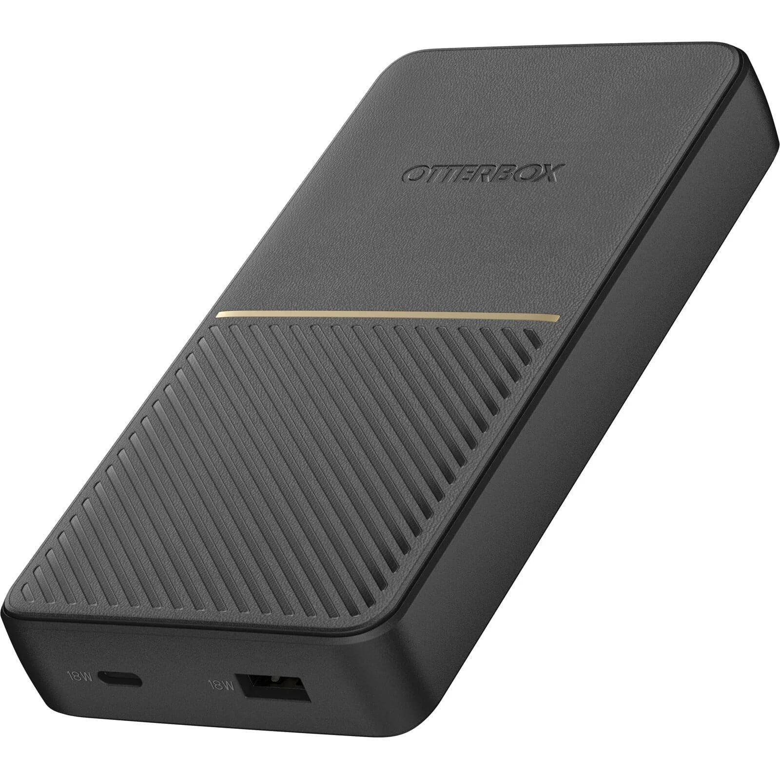 OtterBox 20,000mAh USB-A / USB-C PD 18W Power Bank - Black