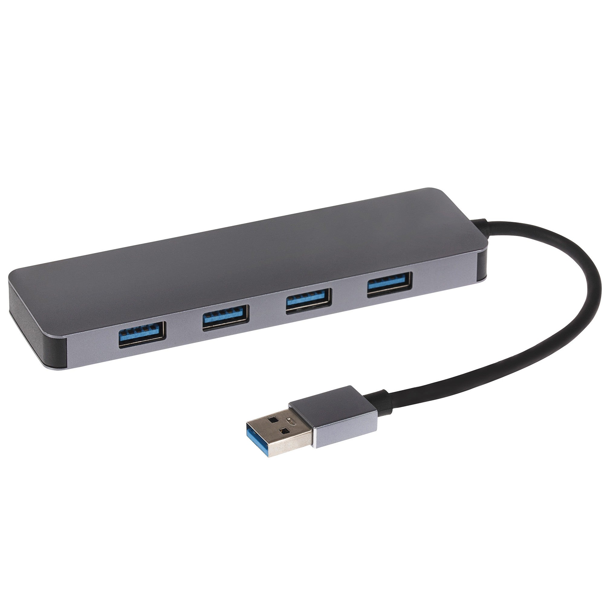 Nikkai USB-A Multiport Hub to 4x USB-A 3.0 Super Speed with 16cm Cable