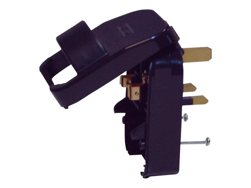 Maplin 240V 13A Screw Cover Schuko Socket to UK Plug Adapter