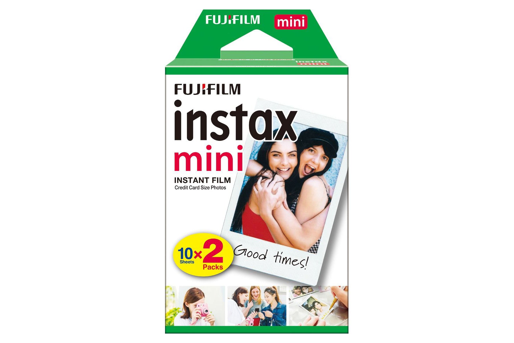 Fujifilm Instax Mini Instant Photo Film - White (Pack of 20)