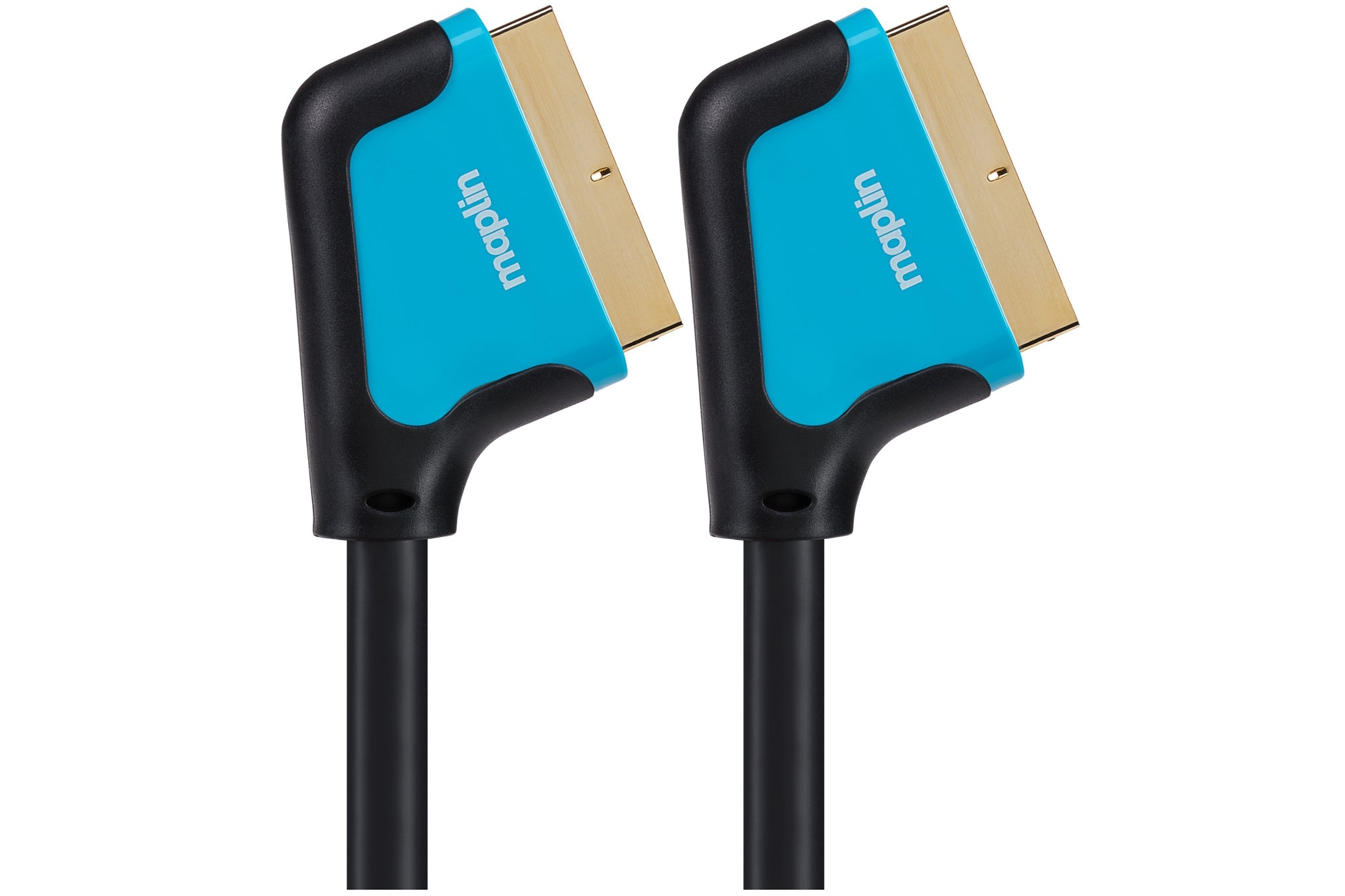 Maplin Premium 21 Pin Connector SCART Cable - Black, 3m