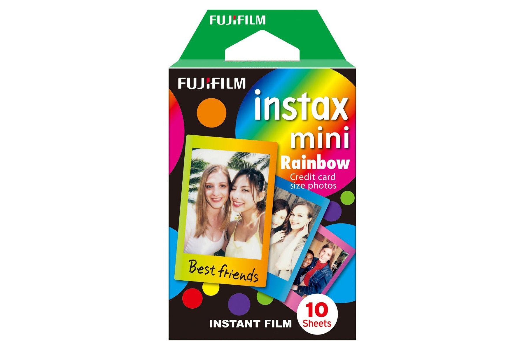 Fujifilm Instax Mini Instant Photo Film - Rainbow (Pack of 10)