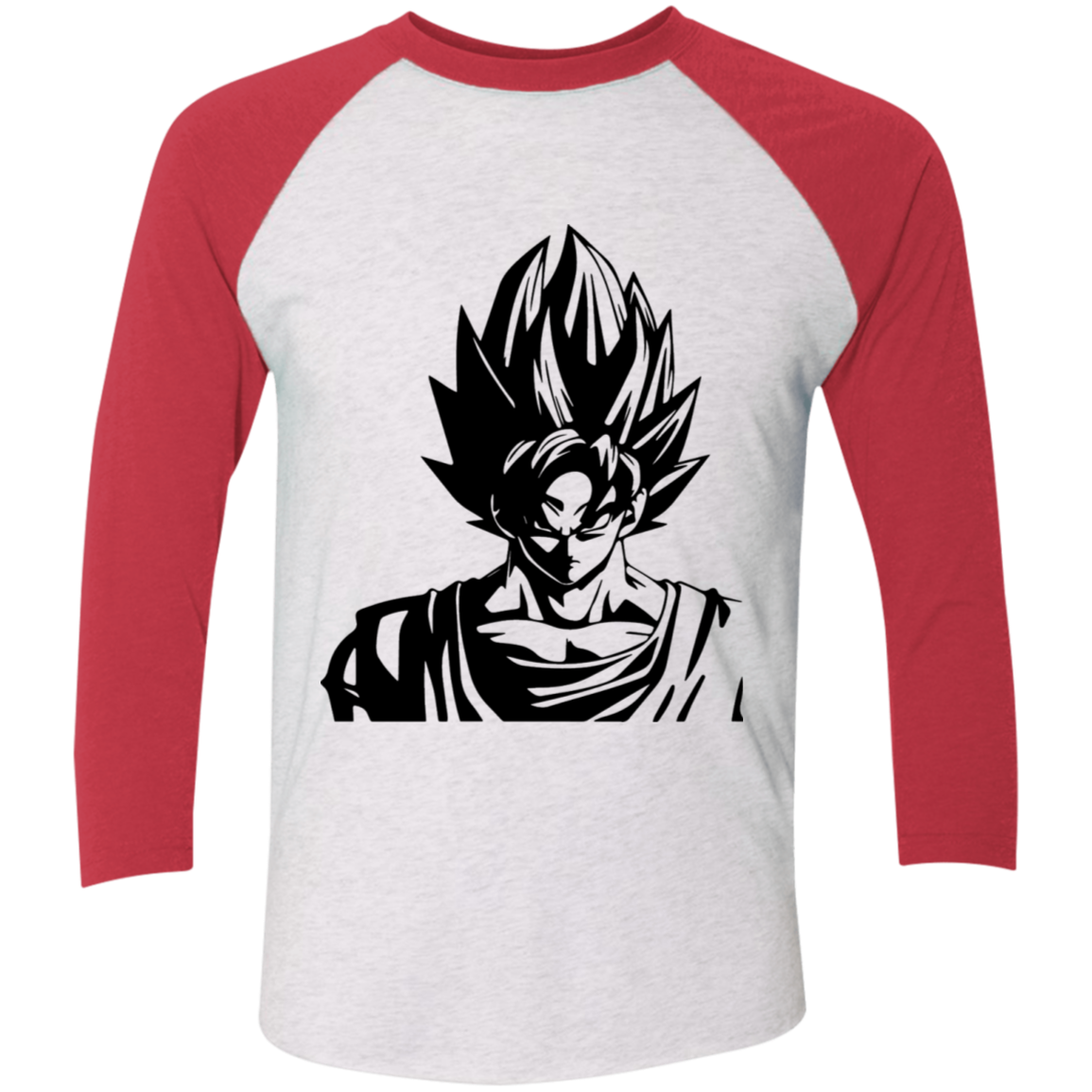 Dragonball Z Tri-Blend 3/4 Sleeve Raglan T-Shirt