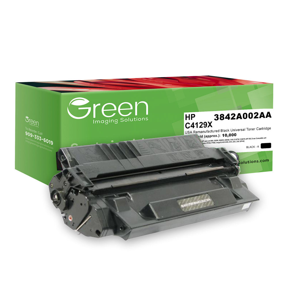 Rot zakdoek roem Universal Toner Cartridge for HP C4129X (HP 29X) – Green Imaging Solutions