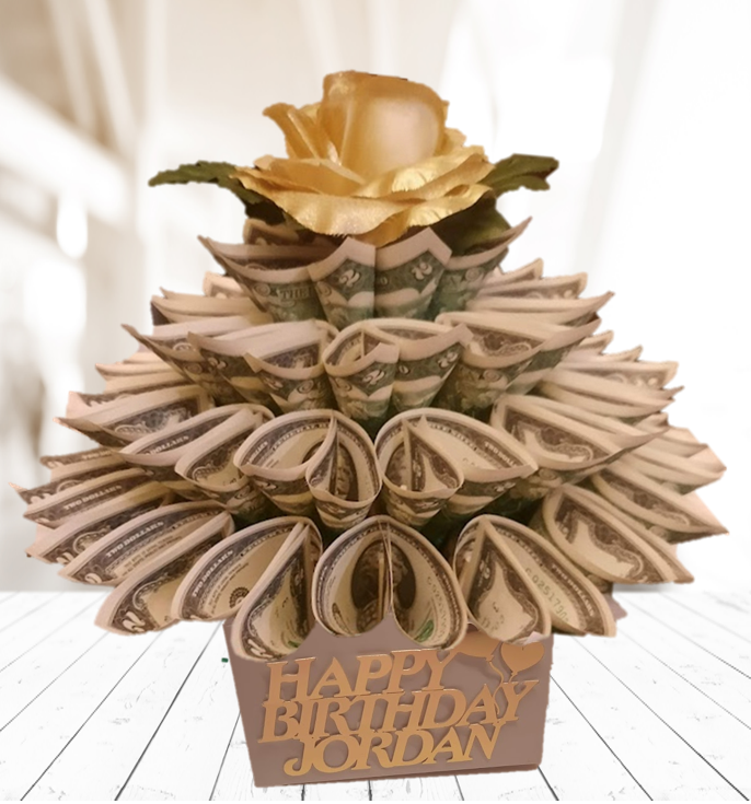 how to make a money tree for birthday