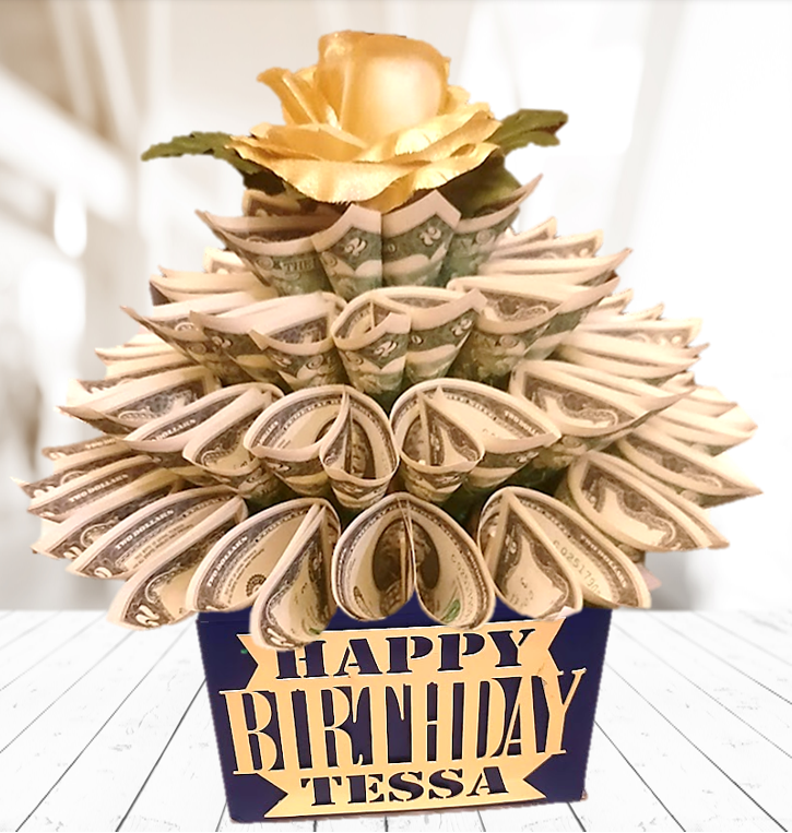 how to make a money tree for birthday