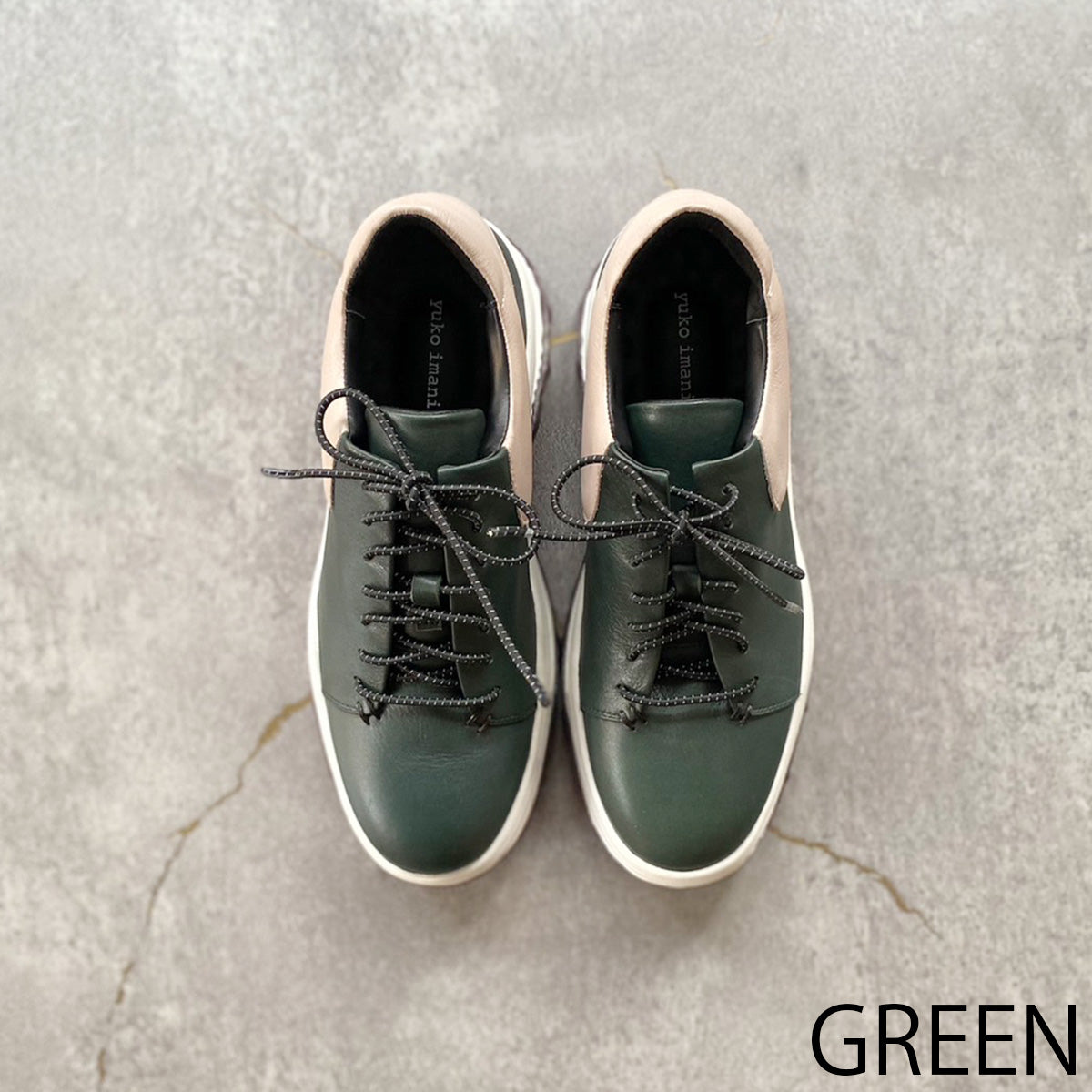 GREEN / 35 (22.2cm)