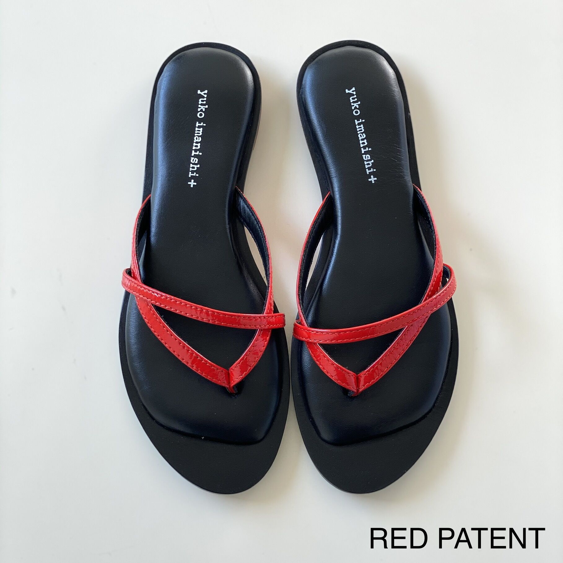 RED PATENT / 35 (22.2cm)