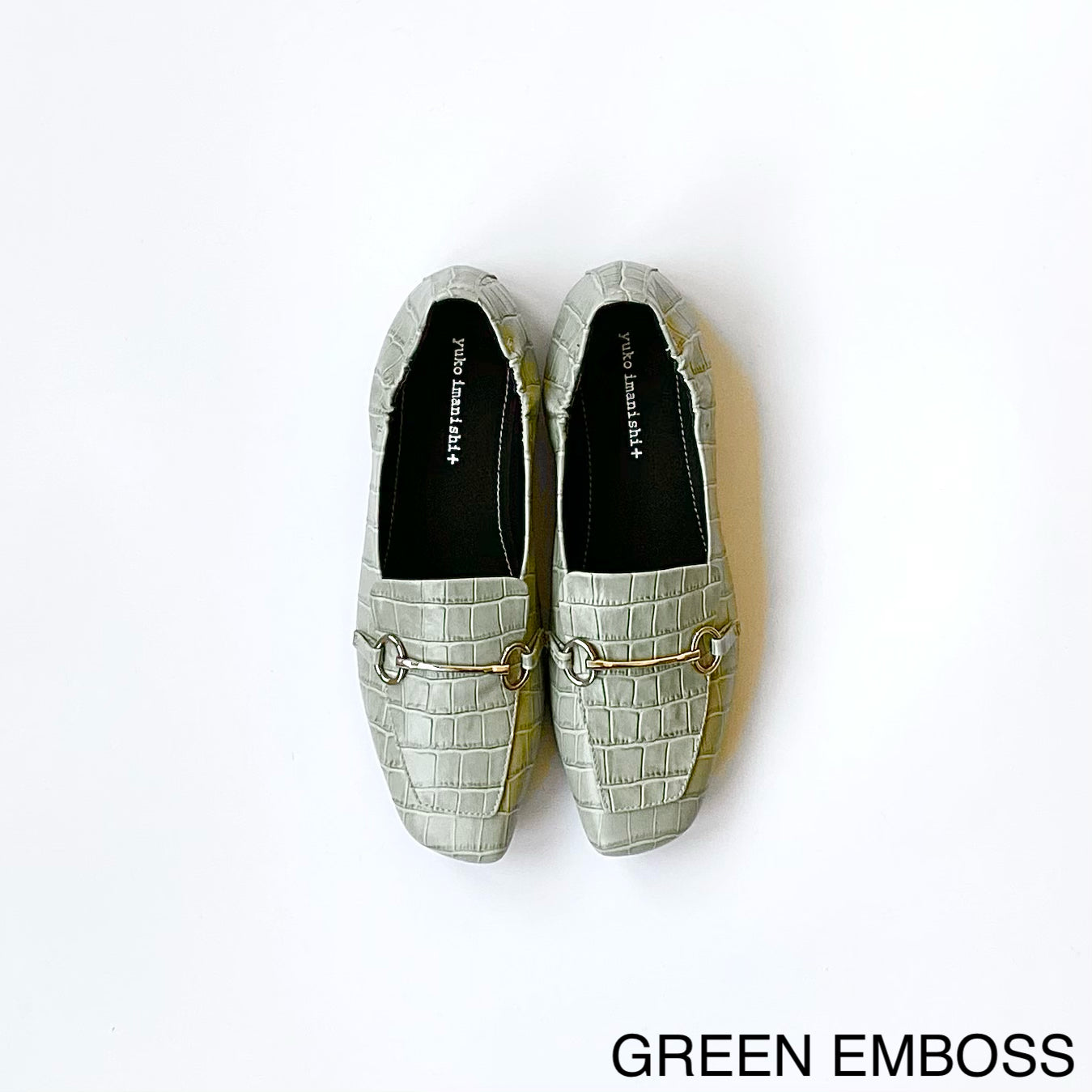 GREEN EMBOSS / 35 (22.2cm)