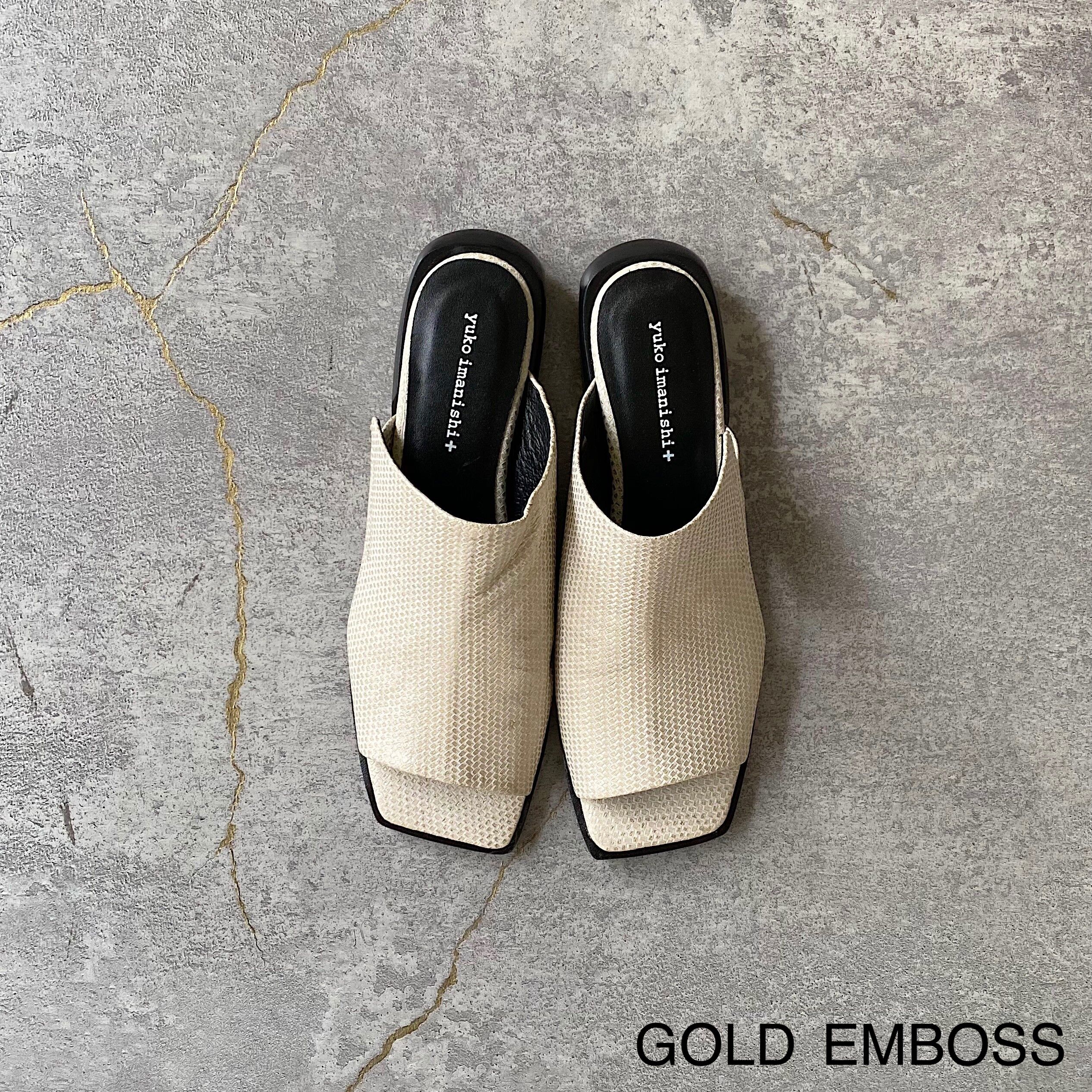 GOLD EMBOSS / 35 (22.2cm)