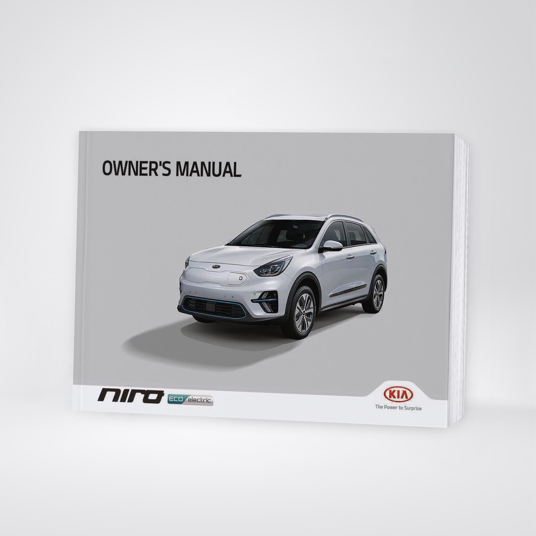 nood motor Het koud krijgen Kia Niro Eco Electric Owner's Manual 2019 - 2021 – Carmanuals