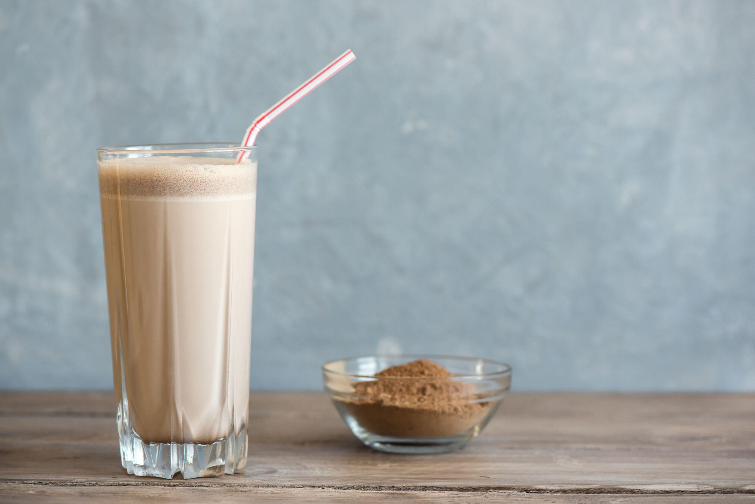 Protein Shake on table