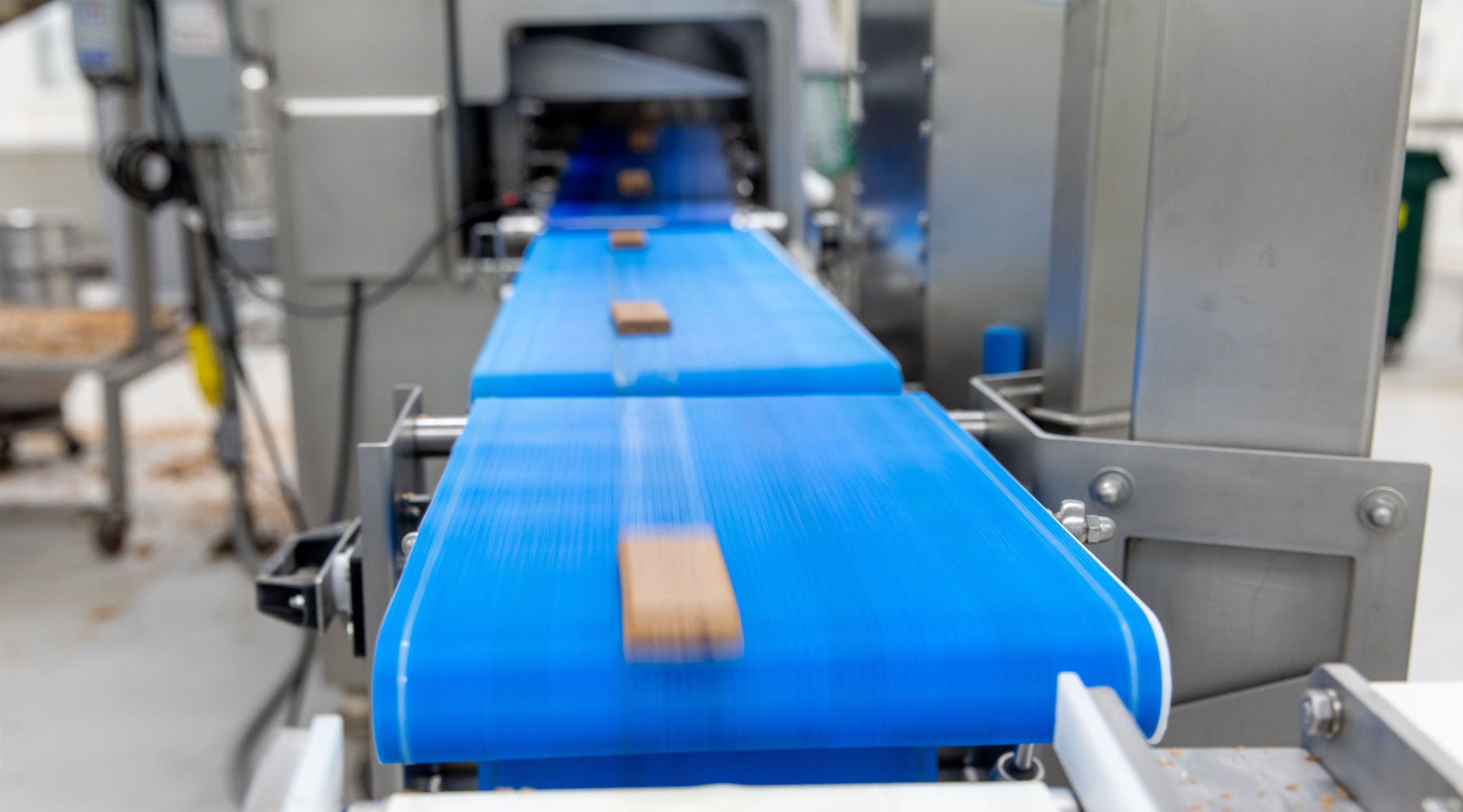 protein bars being made at a co-packing facility