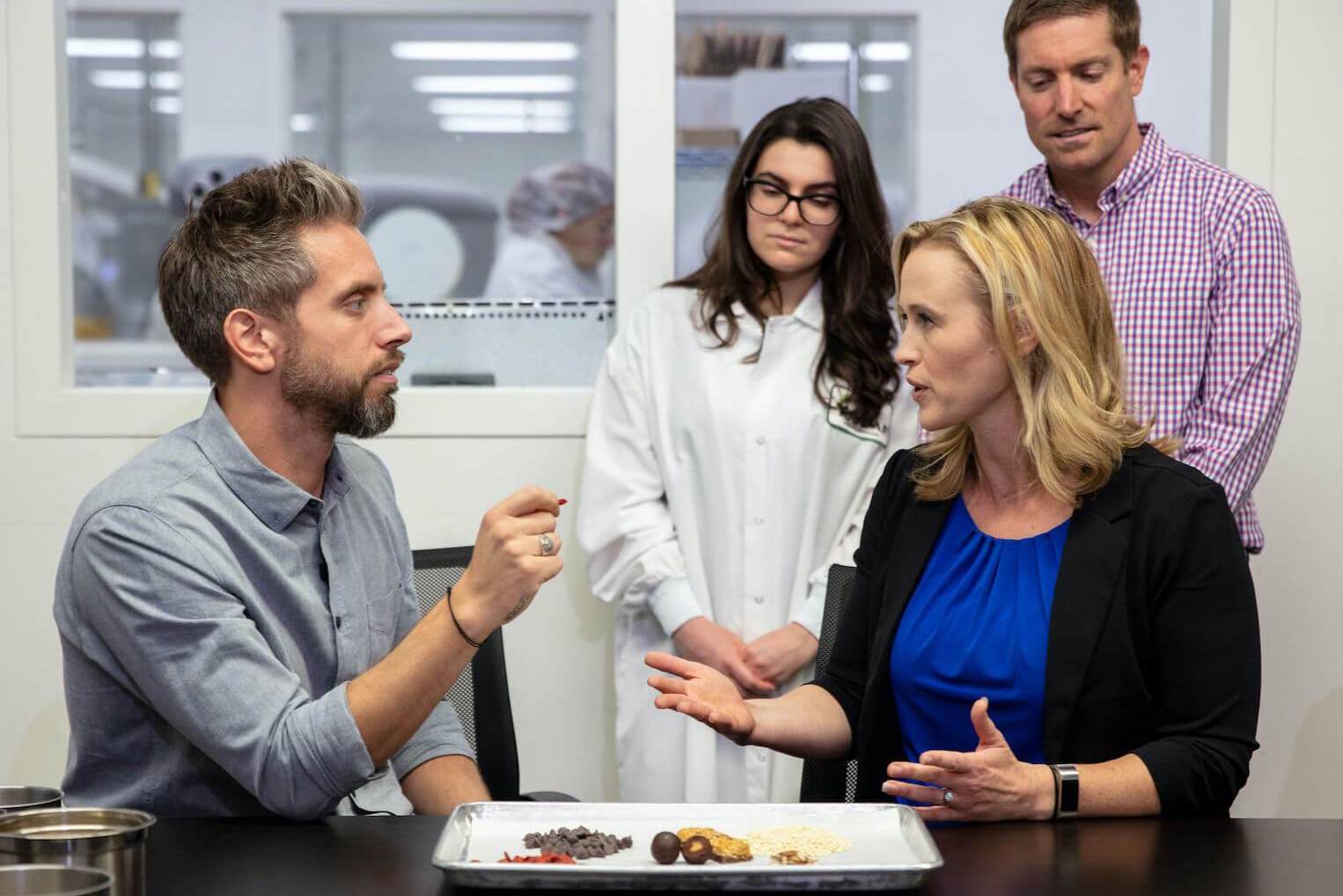 protein bar co-packer consulting a client