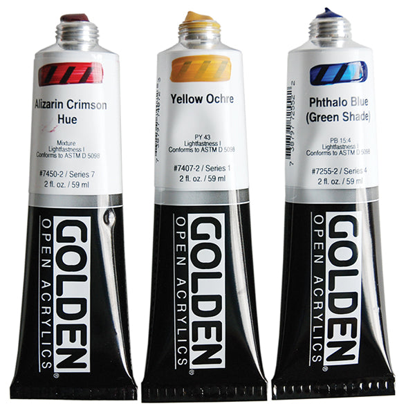 Golden Open Artist Acrylic Paints and Sets