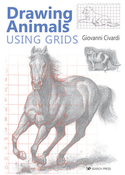Draw Animal Using Grid by Giovanni Civardi – Opus Art Supplies