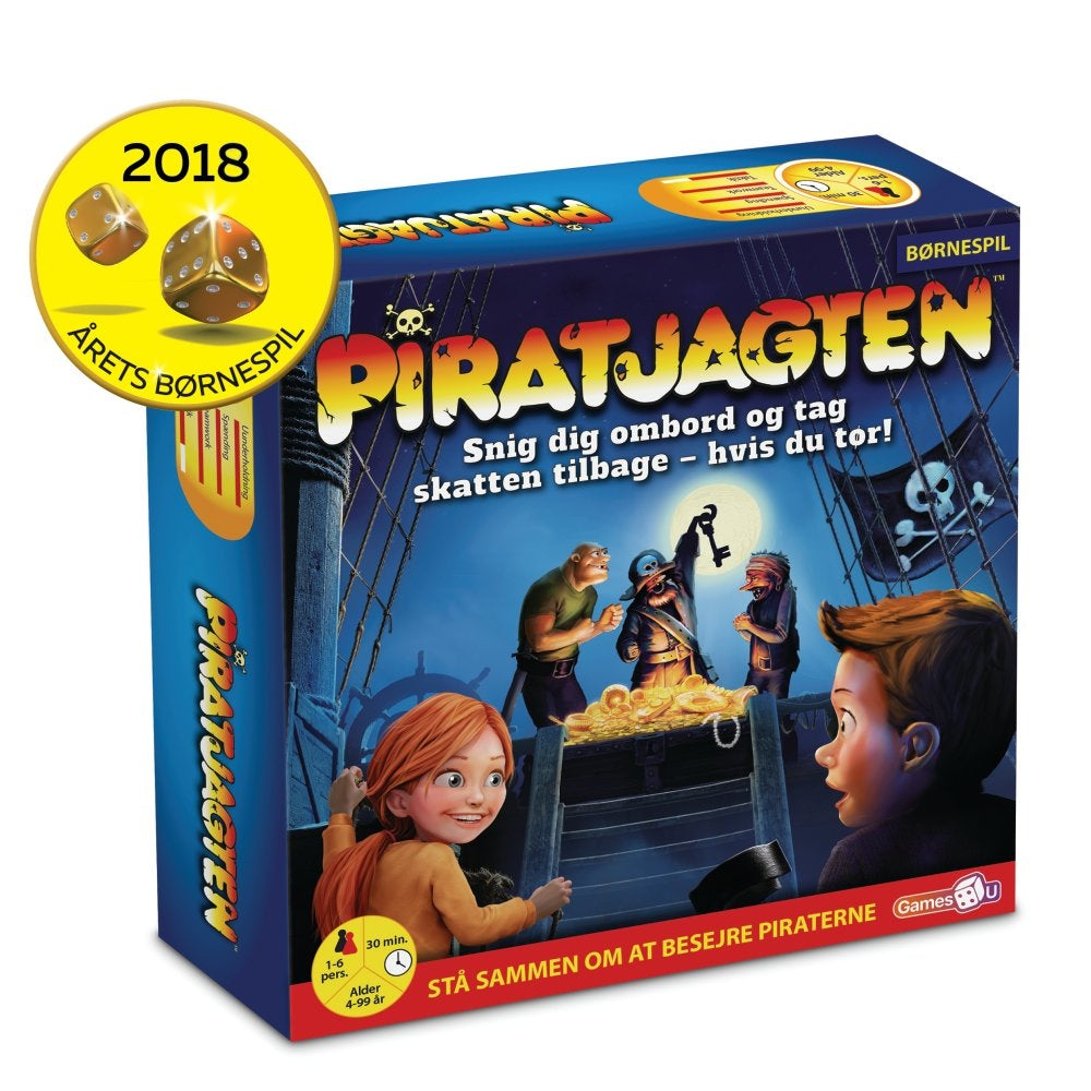 Piratjagten Årets Spil For Børn - Games4u - Fra 5 år.