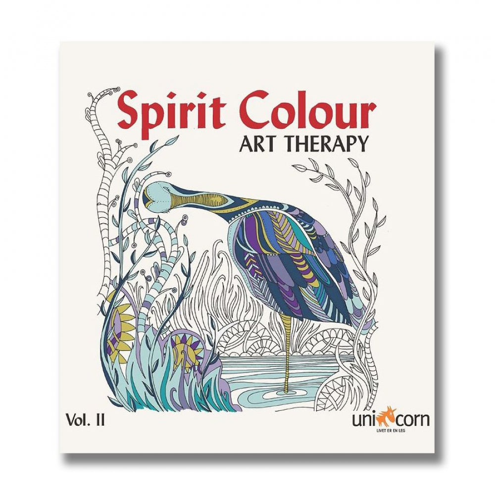 Anmelder moronic Duplikere Malebog - Kunstterapi - Spirit Colour Art Therapy #2 - Unicorn