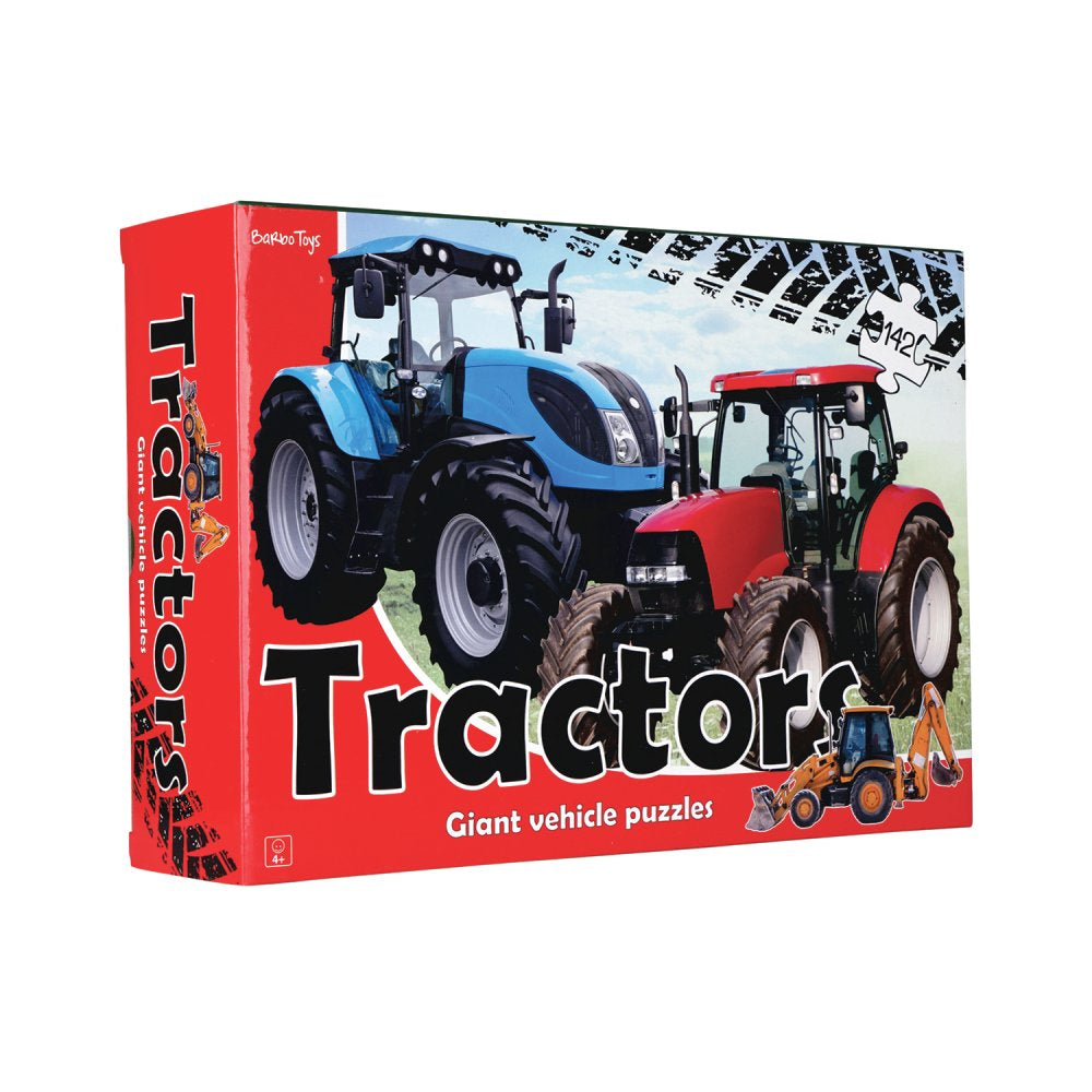 Traktor med 3 stk Barbo Toys - 4