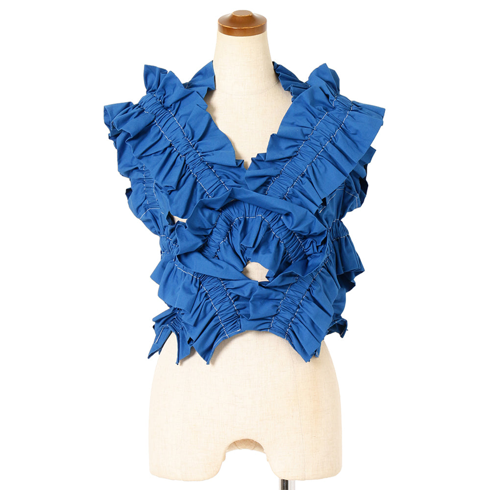 locket frill vest – HOUGA ONLINE STORE