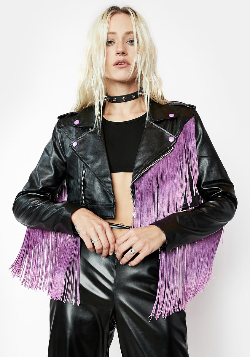 fringe trim jacket