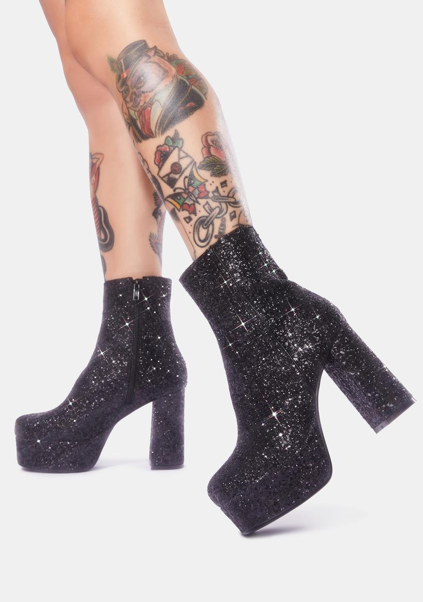 dolls kill glitter boots