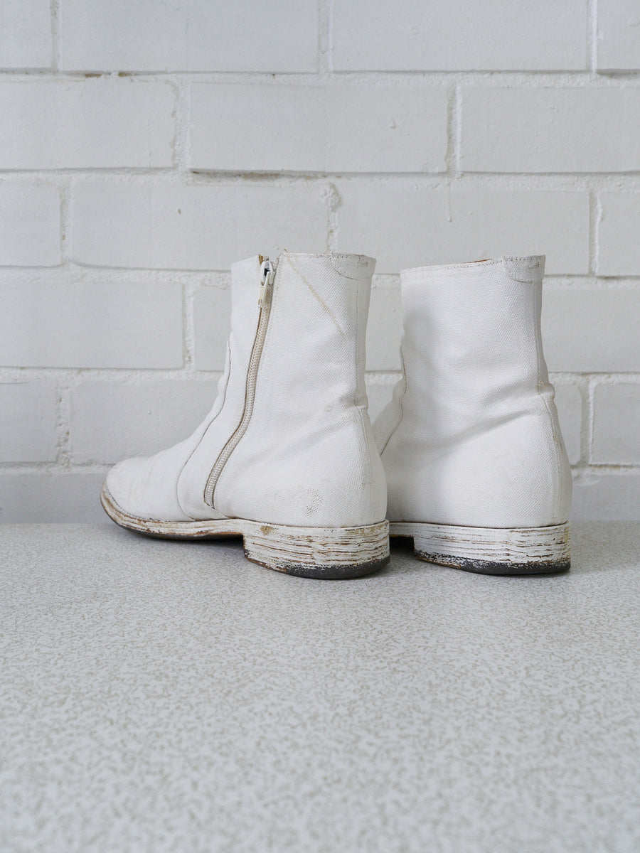 margiela side zip boots