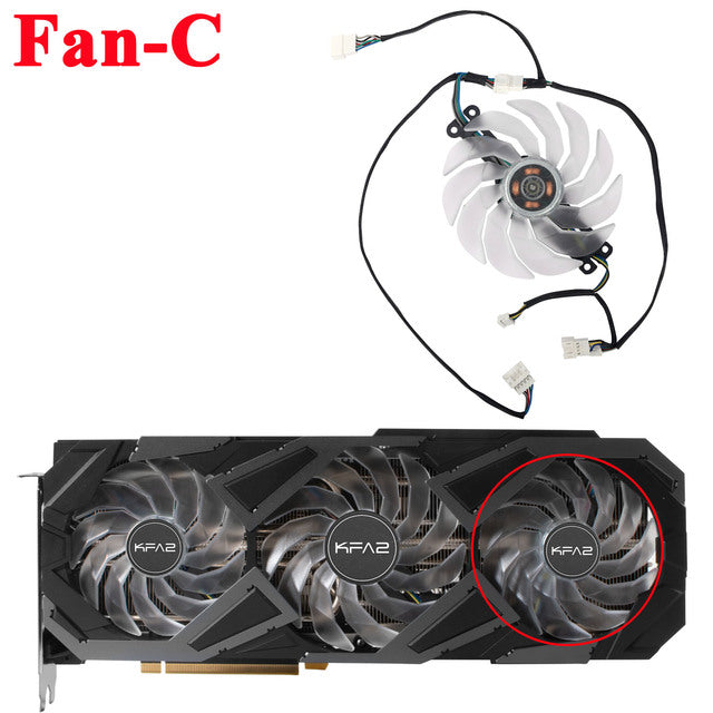 92MM 102MM TH1015S2H-PBA01 GPU Coolimh Fan For RT – gpu -fan