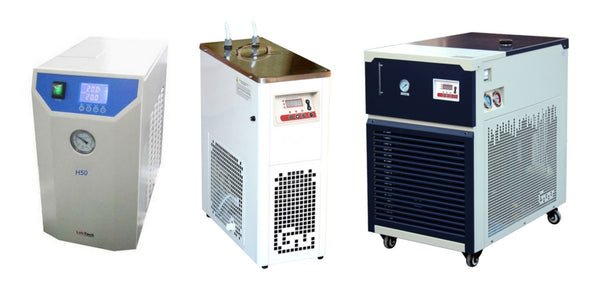 Recirculating chiller examples.