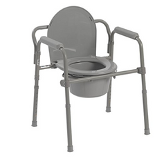 folding commode