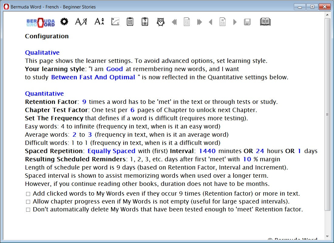 Bermuda Word Extensive Reading And Spaced Repetition Fast And Easy