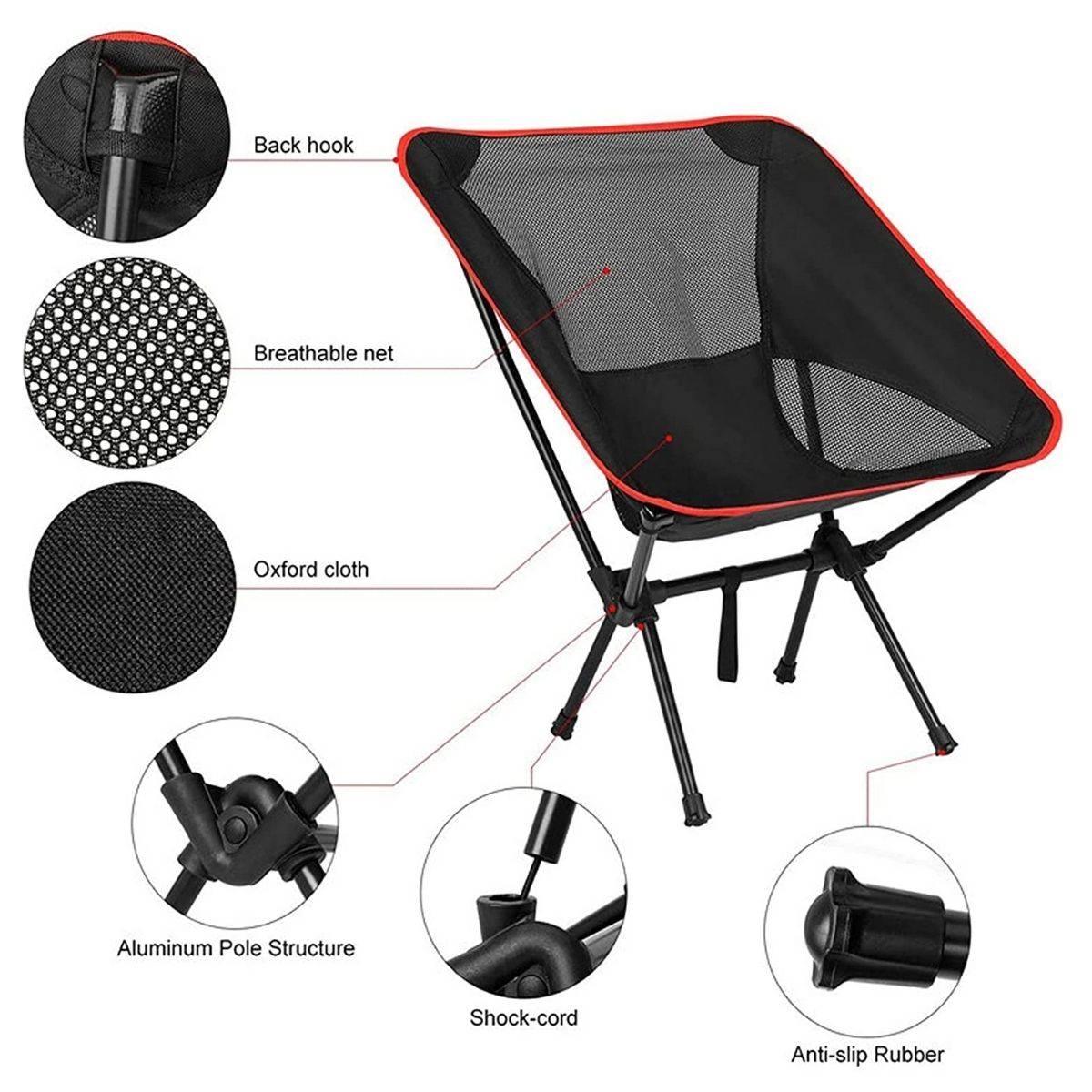 mesh moon chair