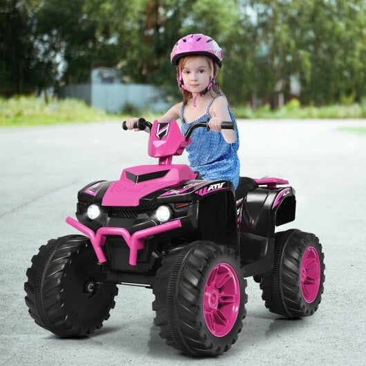 pink 12v four wheeler