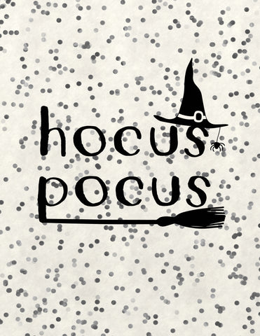 Hocus Pocus Free Modern Halloween Printables