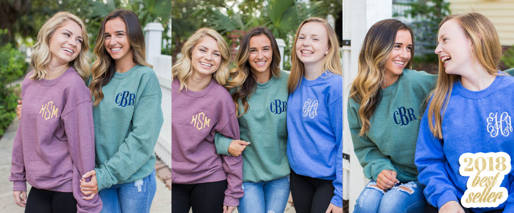 Best Selling Monogram Heather Sweatshirt