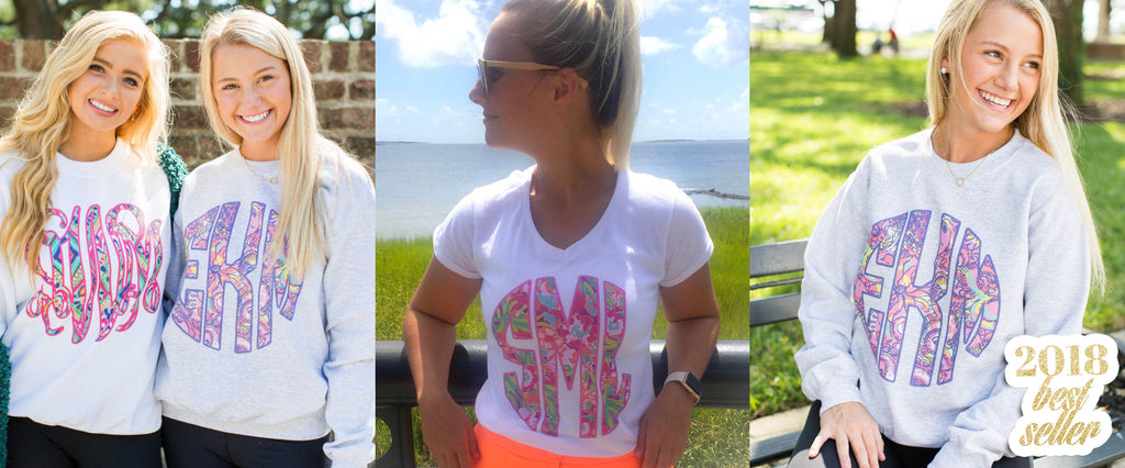 Monogrammed Lilly Pulitzer Top