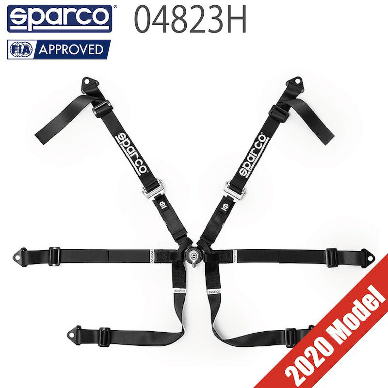 スパルコ 6点式シートベルト 04818RAL ツーリングカー用 FIA8853-2016公認 Sparco - 3