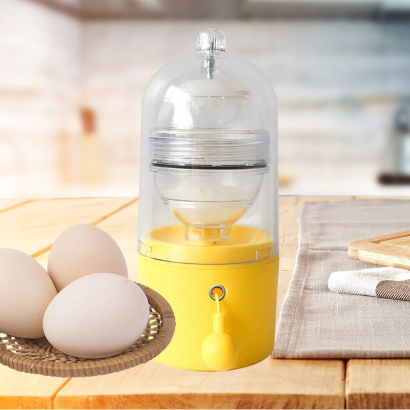 Eggs Scrambler Shaker Golden Egg Yolk White Mixer