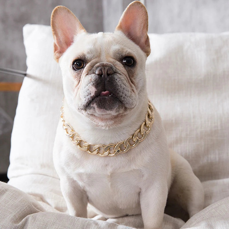 Pet Chain Collar Plastic Adjustable