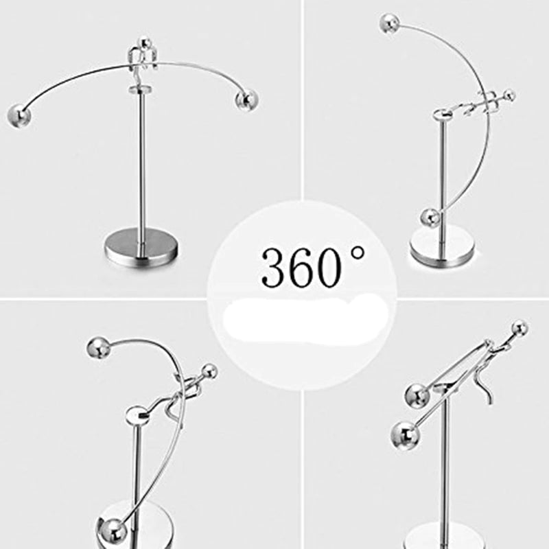 Weightlifter Mold Desk Decoration Stainless Steel Perpetual Balance Art Education Kinetic Motion Toy
