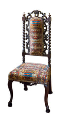 French 19c side chair, yellow velvet upholstery fabric, Blackpop, sir john soane's museum furniture, period side chairs,