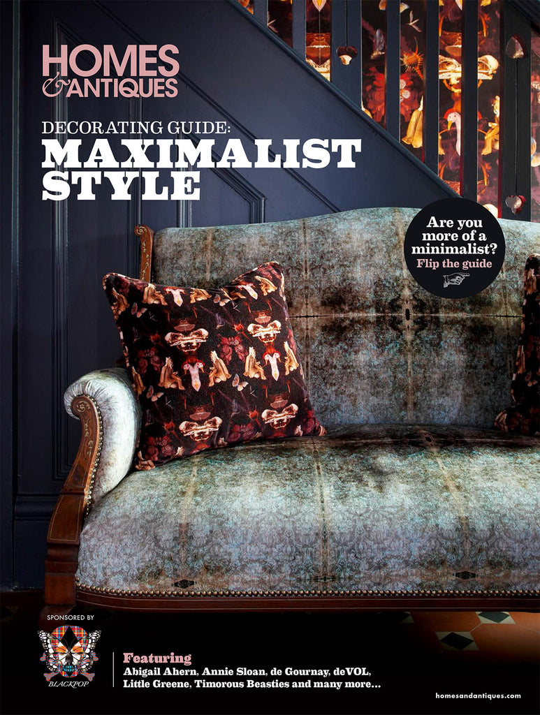 maximalist interiors, furnishing fabrics uk Blackpop