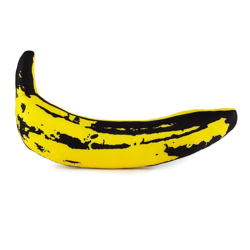 ANDY WARHOL MEDIUM PLUSH YELLOW BANANA - 10 INCH