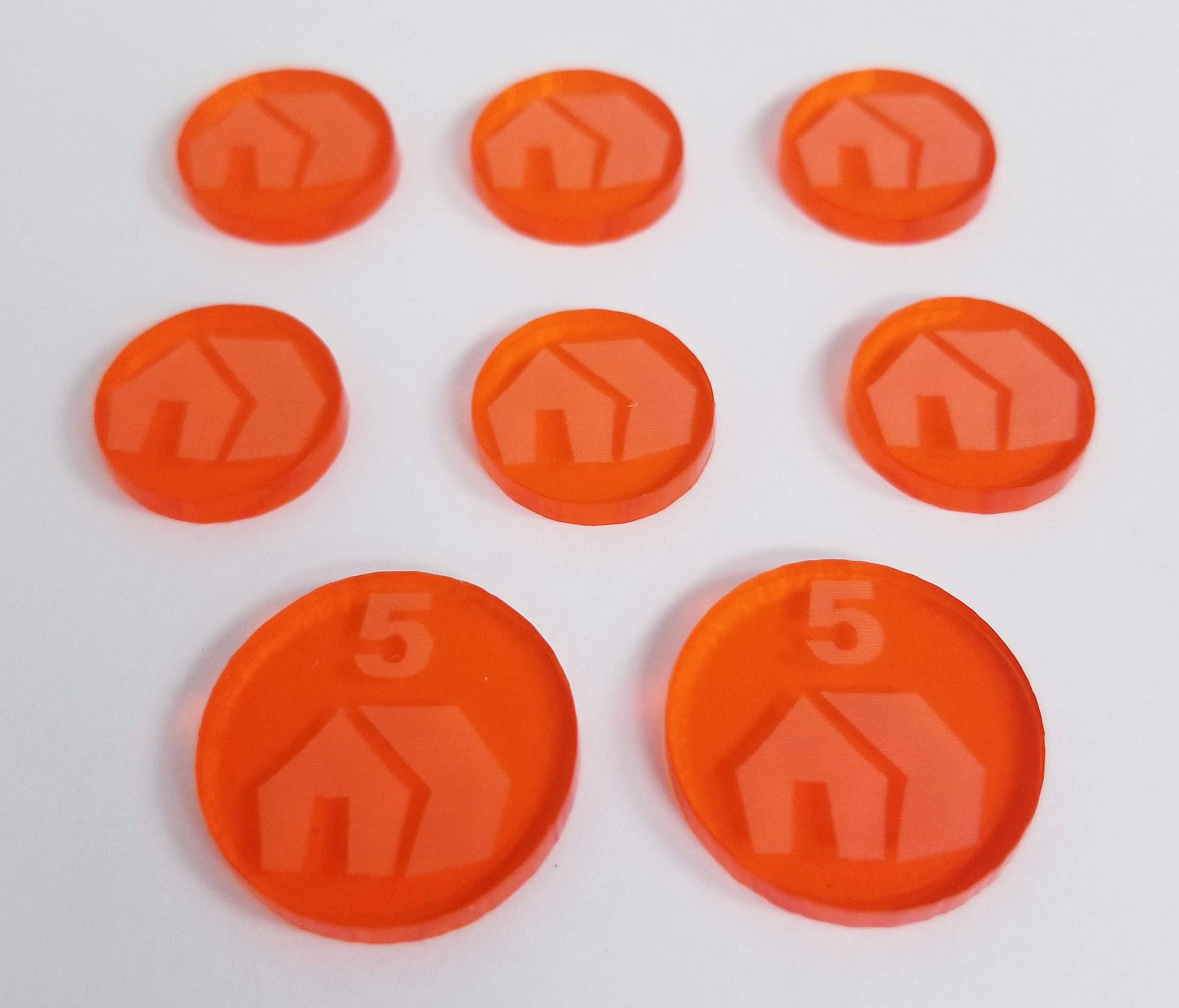 TERRAFORMING MARS TRACK TOKENS exclusive expansion plastic 3D Board game