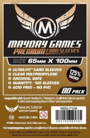 Mayday Race Formula 90 Card Sleeves Pack of 100 55 X 80 MM